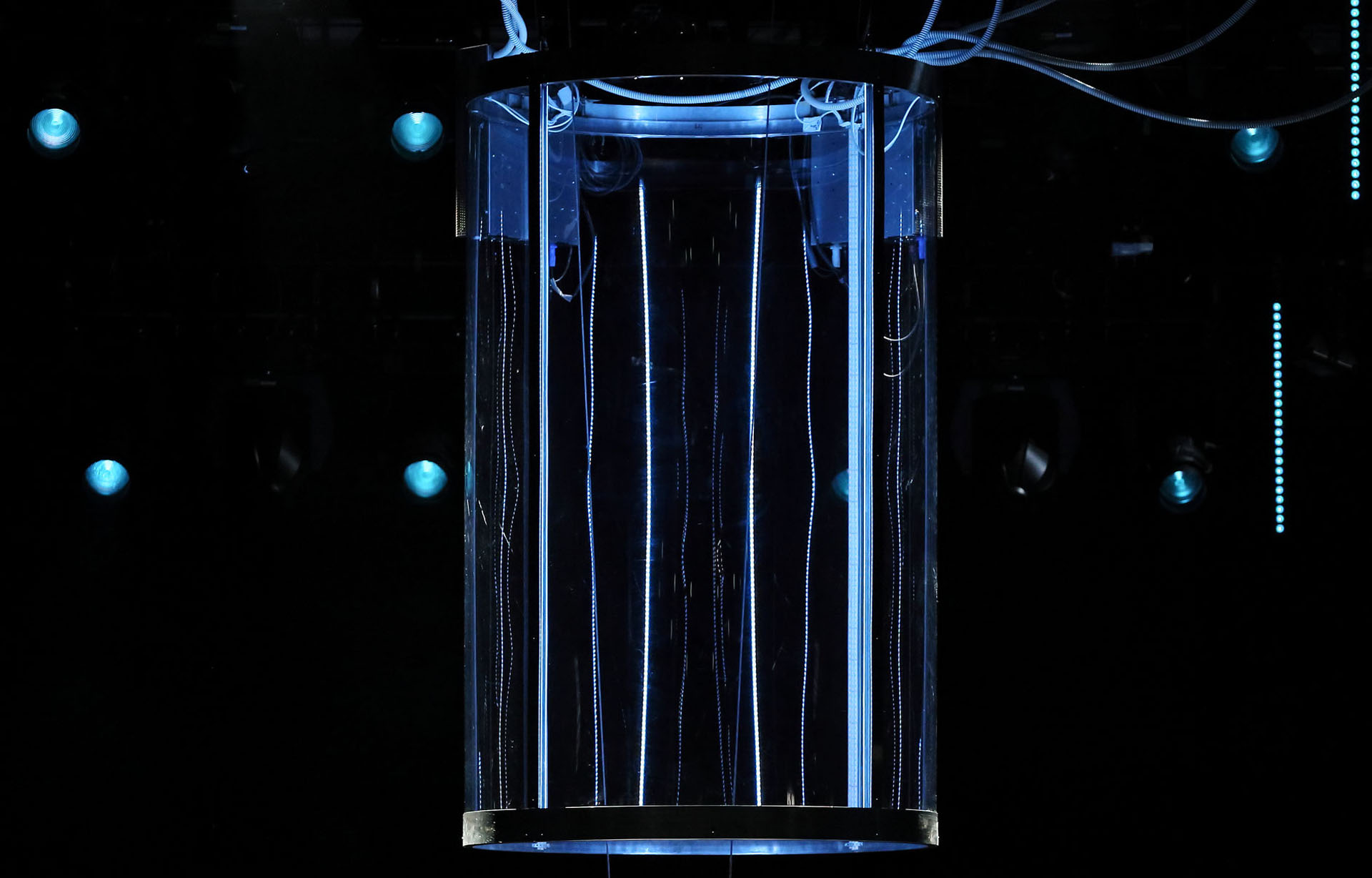 LED effects enhance the mythical ballet “Atlantis”